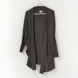 Pact Airplane Cardigan Womens M/L Organic Cotton‎ Cozy Travel Sweater